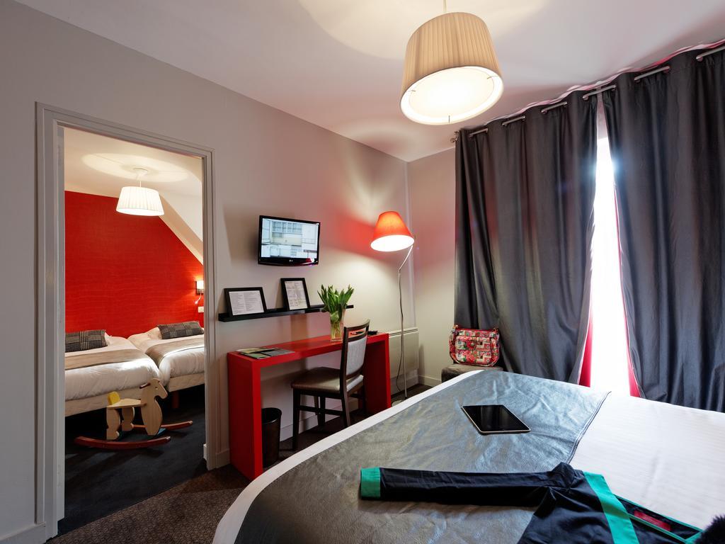 Hotel La Residence Des Artistes Роскоф Стая снимка